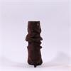 Una Healy Taste Back Ruffled Mid Boot - Chocolate